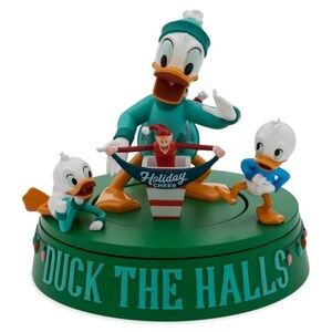 Donald Duck and Nephews "Duck the Halls" Musical Holiday Figure